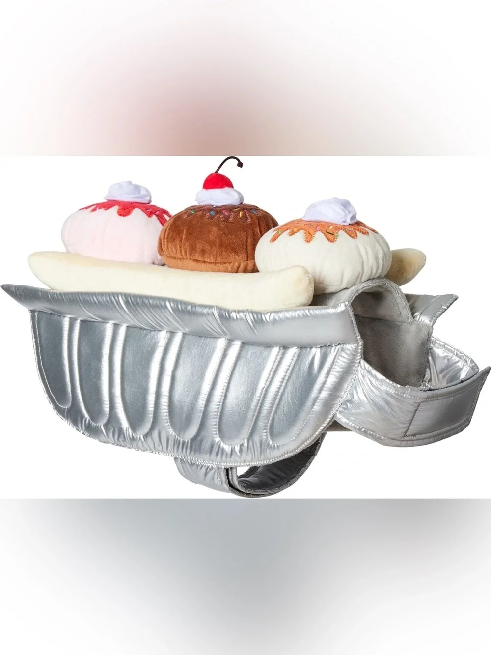 Frisco Banana Split Dessert Dog & Cat Costume Large Ice Cream